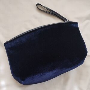 Lancome Midnight Blue Velvet Wristlet